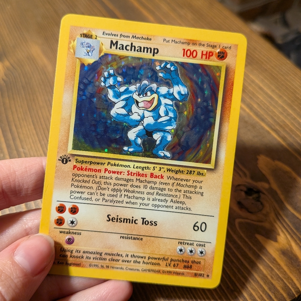 Machamp Trading Card Accepting Offers